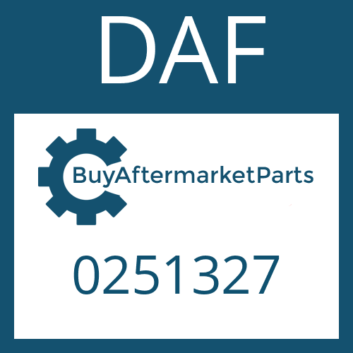 DAF 0251327 - NUT-SLOTTED 3/4 " UNF
