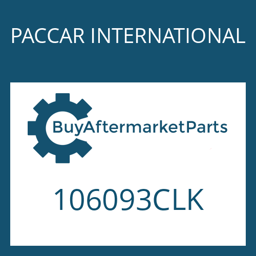 PACCAR INTERNATIONAL 106093CLK - CAP