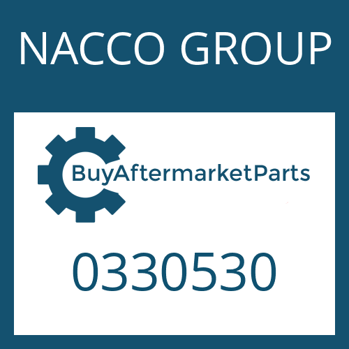 NACCO GROUP 0330530 - SUPPORT