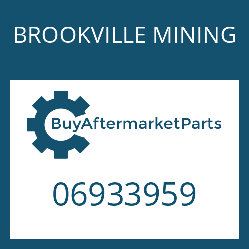 BROOKVILLE MINING 06933959 - COVER