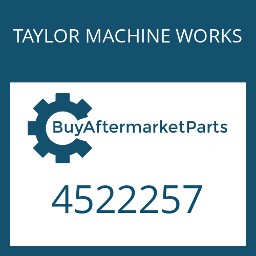 TAYLOR MACHINE WORKS 4522257 - GASKET