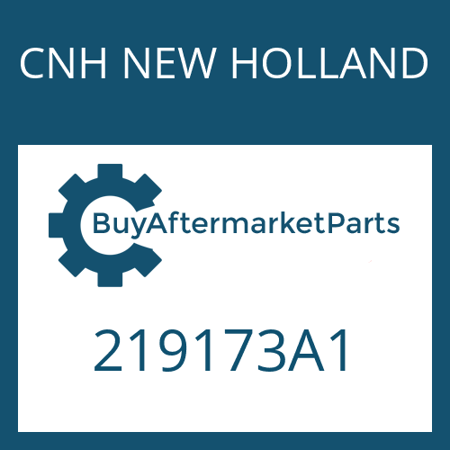 CNH NEW HOLLAND 219173A1 - GASKET