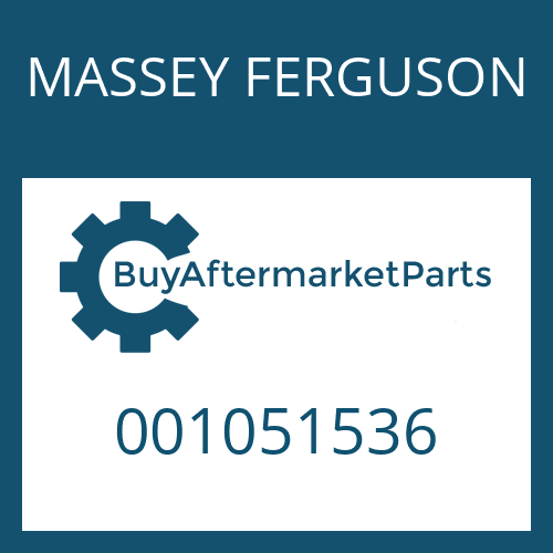 MASSEY FERGUSON 001051536 - SEAL - O-RING