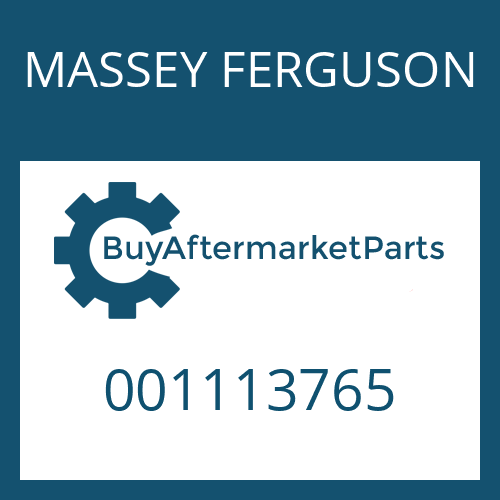 MASSEY FERGUSON 001113765 - SEAL