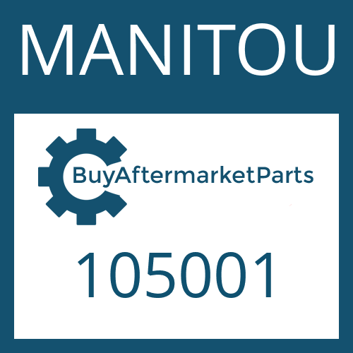 MANITOU 105001 - GEAR