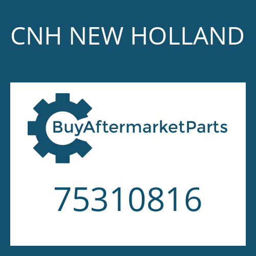 CNH NEW HOLLAND 75310816 - GASKET