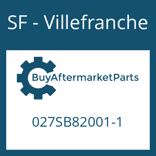 027SB82001-1 SF - Villefranche DRIVESHAFT