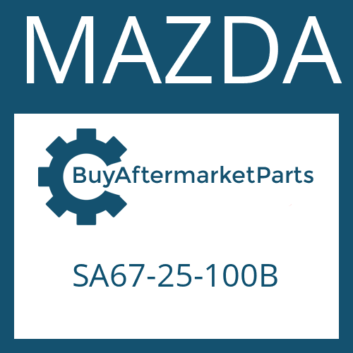 MAZDA SA67-25-100B - DRIVESHAFT