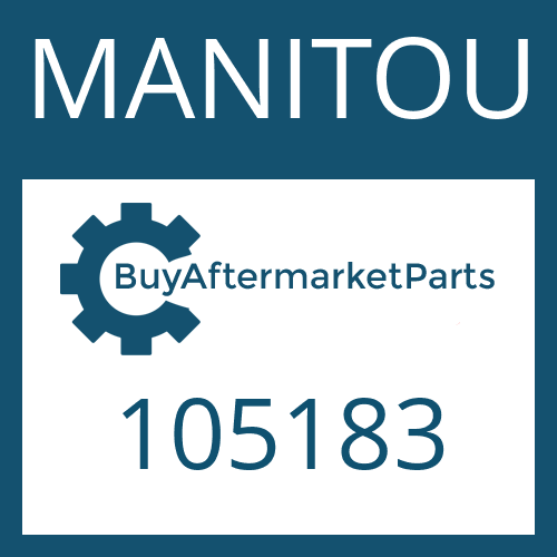 MANITOU 105183 - KEY