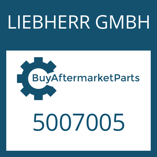 LIEBHERR GMBH 5007005 - BRAKE