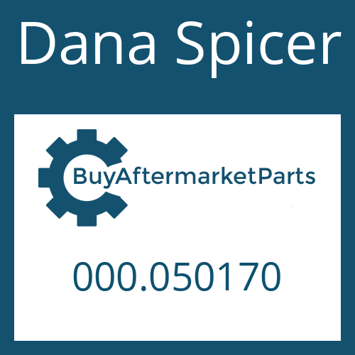 Dana Spicer 000.050170 - RUBBER BOOT AND LOCK RINGS KIT