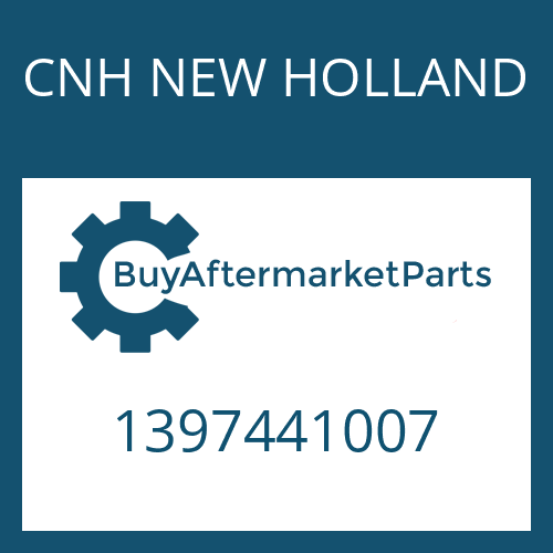 CNH NEW HOLLAND 1397441007 - SEAL