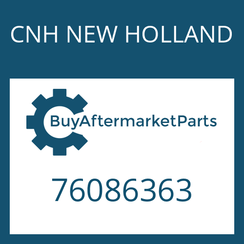 CNH NEW HOLLAND 76086363 - SEAL