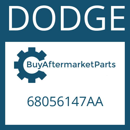 DODGE 68056147AA - DRIVESHAFT