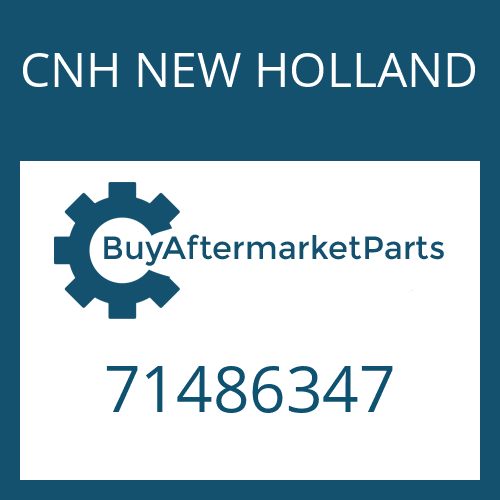 CNH NEW HOLLAND 71486347 - DISC