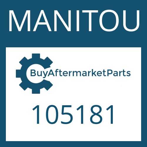 MANITOU 105181 - GEAR