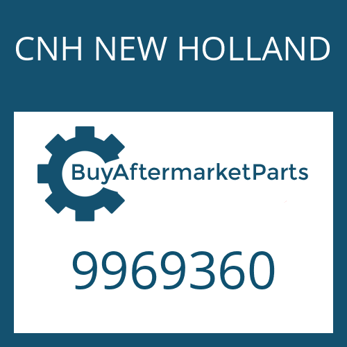 CNH NEW HOLLAND 9969360 - O RING