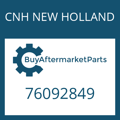 CNH NEW HOLLAND 76092849 - FRONT COVER