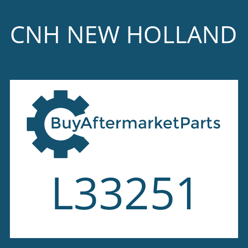 CNH NEW HOLLAND L33251 - GEAR