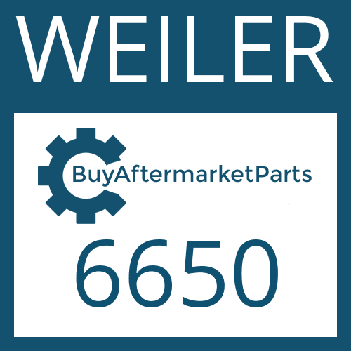 WEILER 6650 - NUT