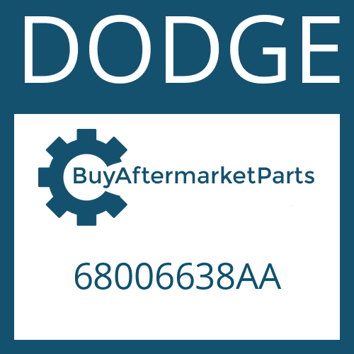DODGE 68006638AA - DRIVESHAFT