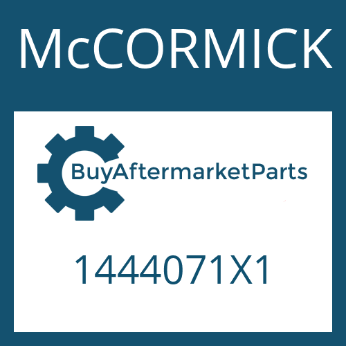 McCORMICK 1444071X1 - BOLT