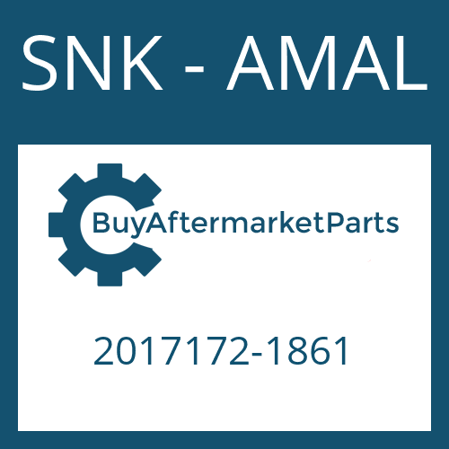 SNK - AMAL 2017172-1861 - DRIVESHAFT