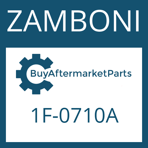 ZAMBONI 1F-0710A - WASHER
