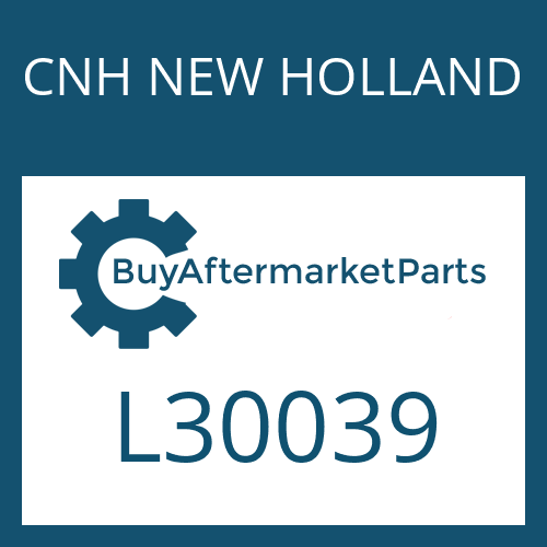 CNH NEW HOLLAND L30039 - GASKET