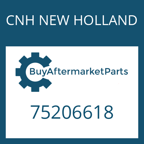 CNH NEW HOLLAND 75206618 - PLATE