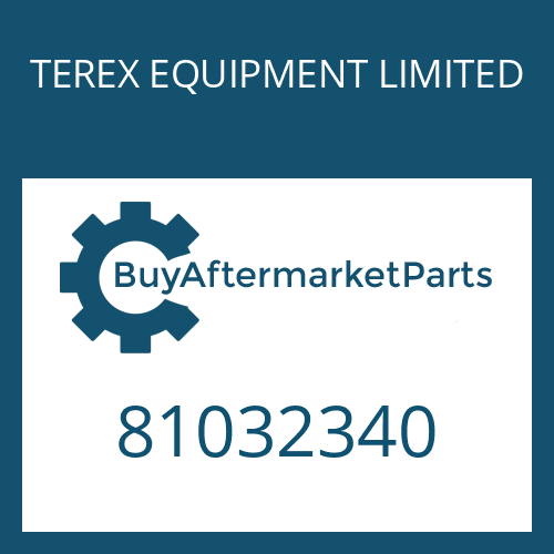 TEREX EQUIPMENT LIMITED 81032340 - SPRING-RELEASE