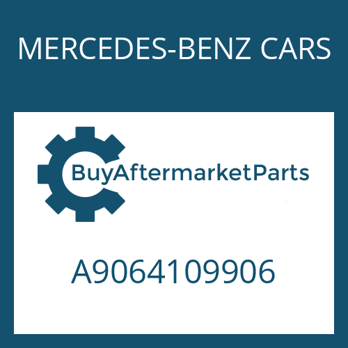 MERCEDES-BENZ CARS A9064109906 - DRIVESHAFT