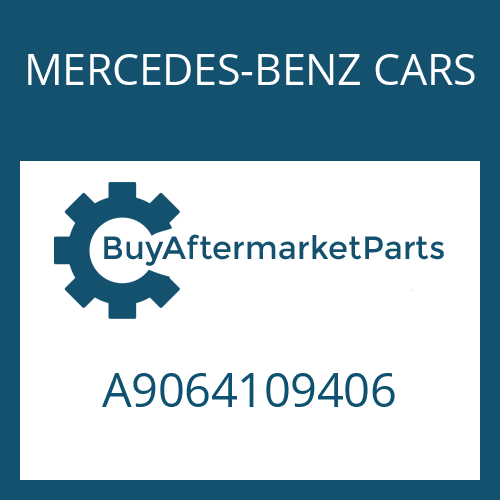MERCEDES-BENZ CARS A9064109406 - DRIVESHAFT