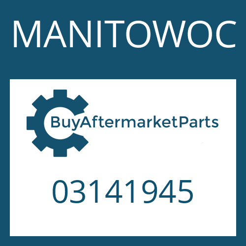 03141945 MANITOWOC Midship Assembly with Center Bearing