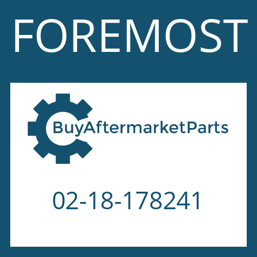 FOREMOST 02-18-178241 - PLANET CARRIER ASSY