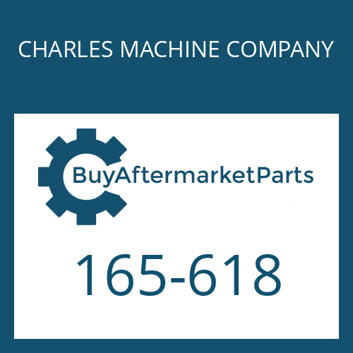 CHARLES MACHINE COMPANY 165-618 - GASKET