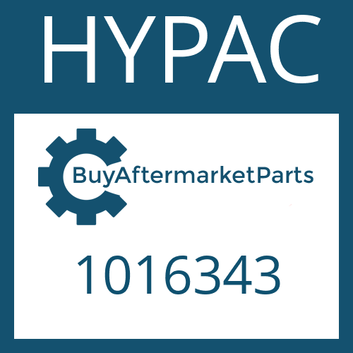 1016343 HYPAC PLATE-END