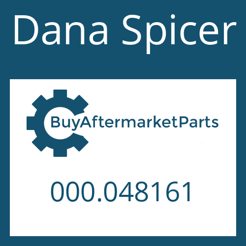 Dana Spicer 000.048161 - GLAND NUT