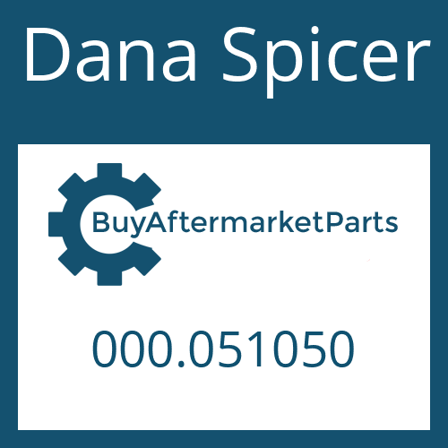 Dana Spicer 000.051050 - GASKET