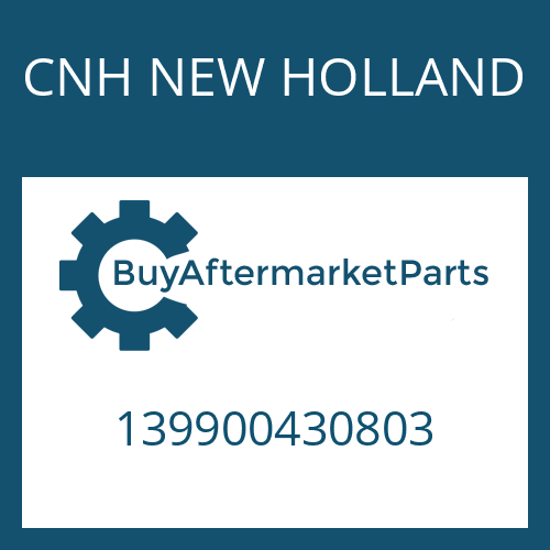CNH NEW HOLLAND 139900430803 - NUT