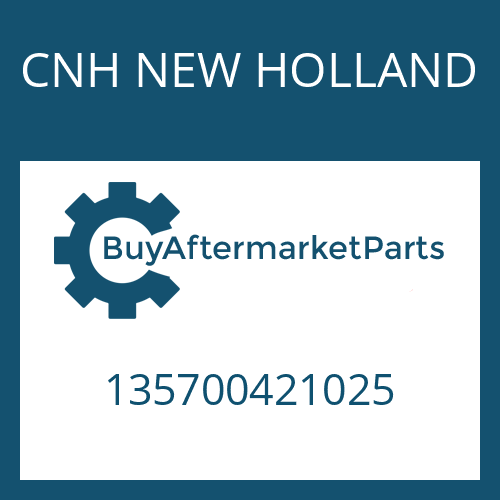 CNH NEW HOLLAND 135700421025 - COVER