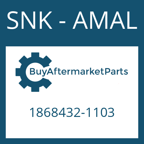 1868432-1103 SNK - AMAL DRIVESHAFT TRANSFERBOX