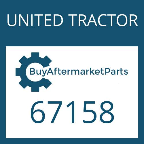 UNITED TRACTOR 67158 - BUSHING - SYNTHETIC