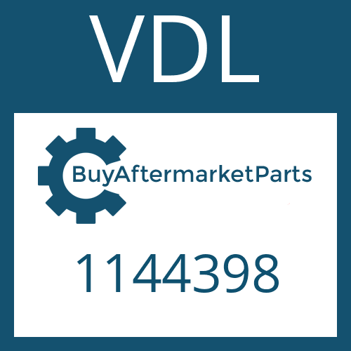 VDL 1144398 - DRIVESHAFT
