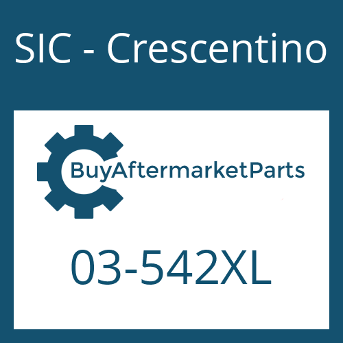 SIC - Crescentino 03-542XL - SLIP YOKE ASSEMBLY