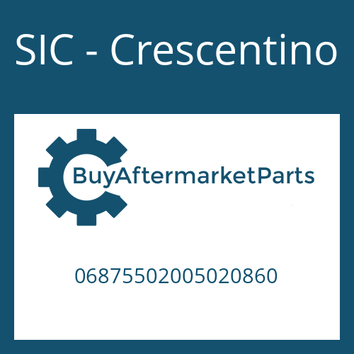 SIC - Crescentino 06875502005020860 - DRIVESHAFT