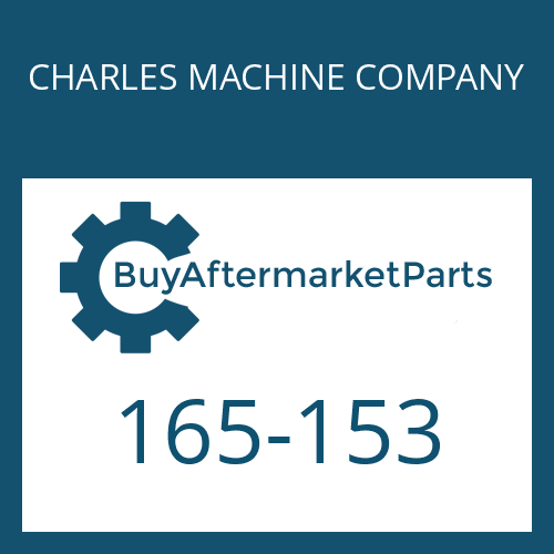 CHARLES MACHINE COMPANY 165-153 - KIT-GEAR SET