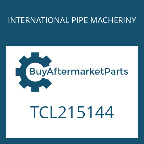 INTERNATIONAL PIPE MACHERINY TCL215144 - GASKET