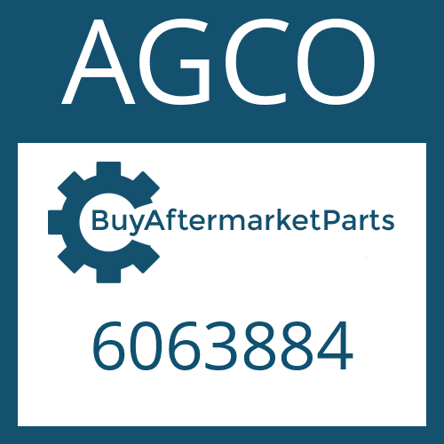 AGCO 6063884 - NUT