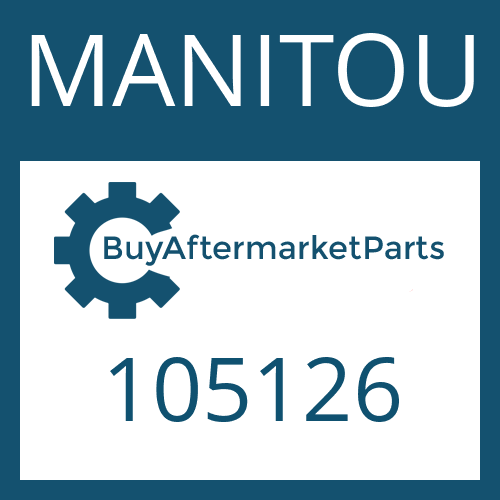 MANITOU 105126 - COVER